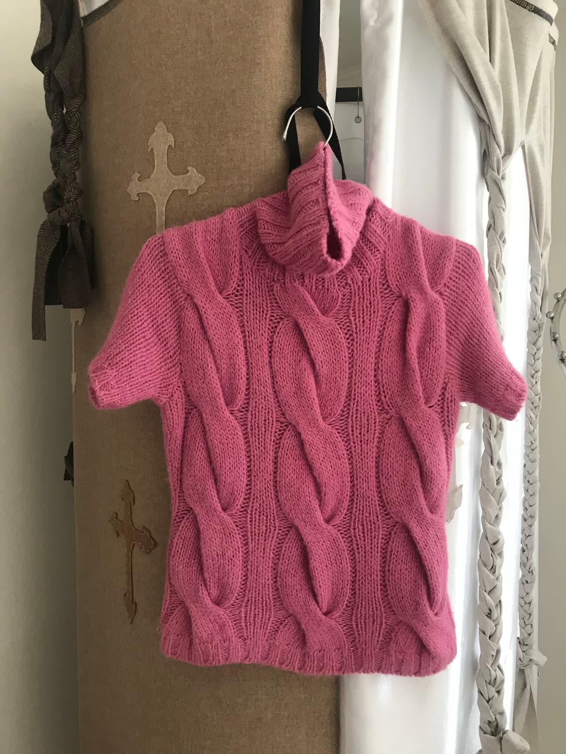 vintage pink turtle neck knit 상품이미지5