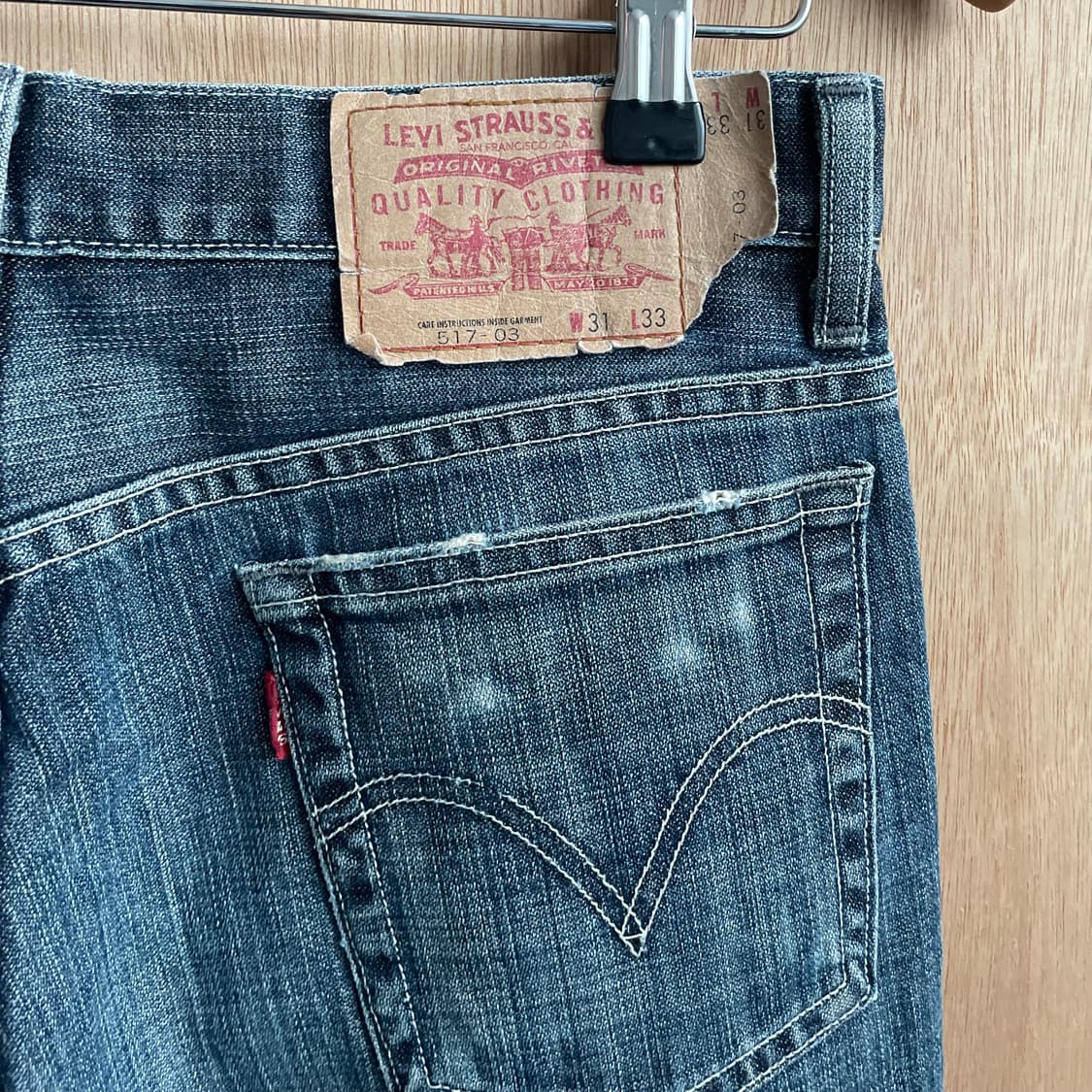 리바이스 517 플레어 데님 팬츠 상품이미지6