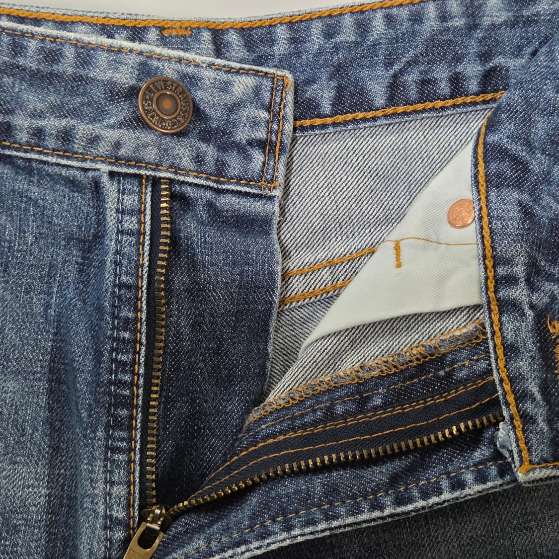 리바이스 571 우먼 데님 핫팬츠 73/84 상품이미지4