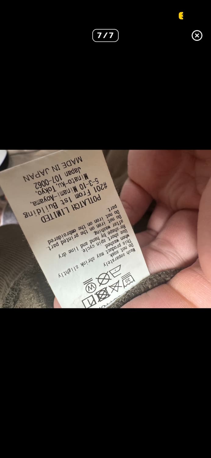 [XL] 카브엠트 22fw 오버다이 지그보이 후드집업 상품이미지7