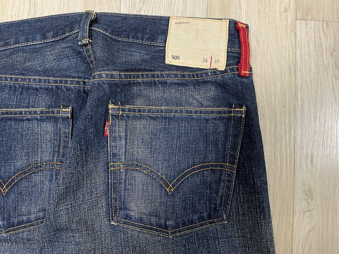 32) 00's 리바이스 레드룹 505 오일 워싱진(RRL&LVC&폴로 상품이미지9