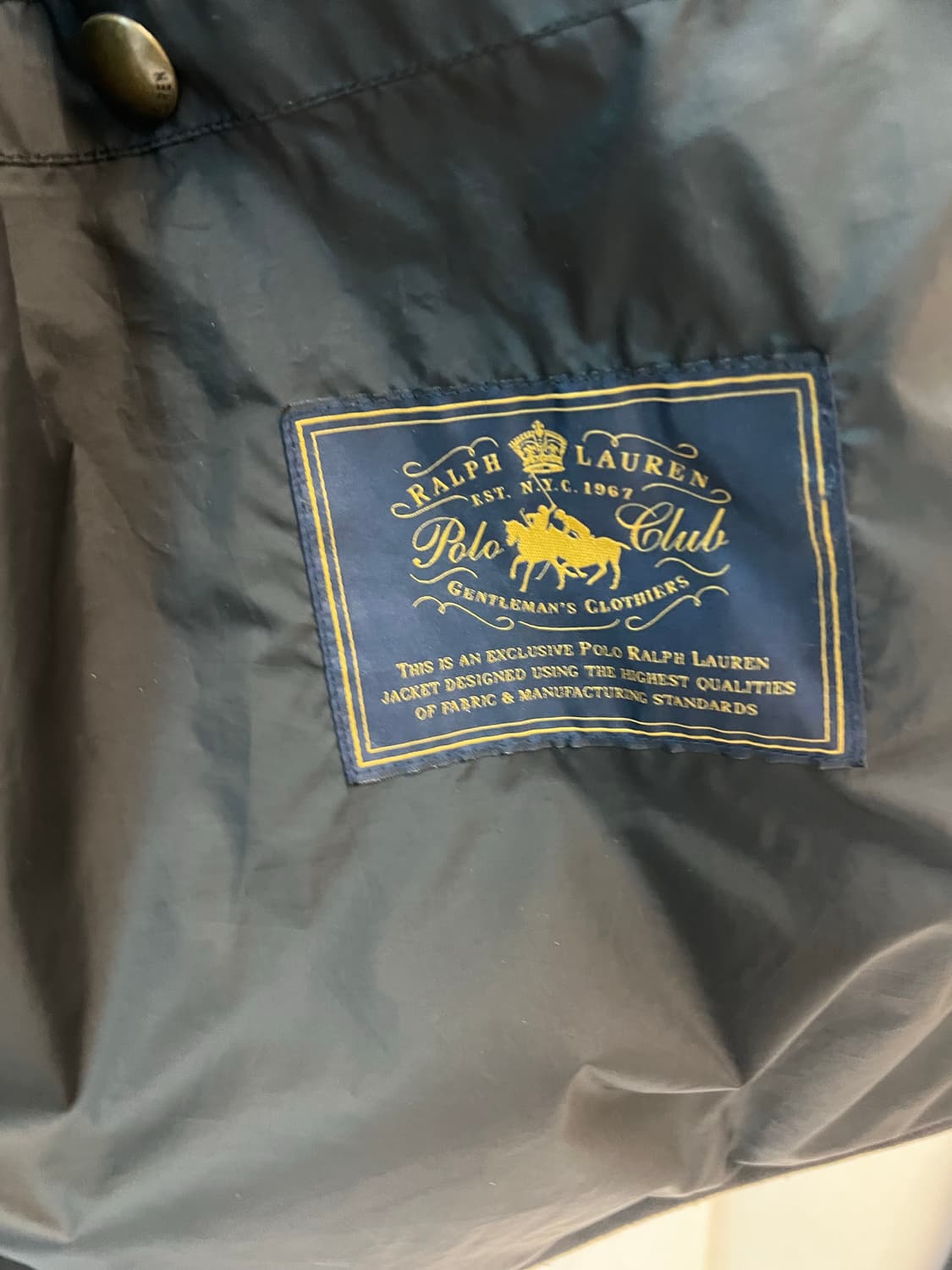 폴로 블랙 퀼팅 자켓  상품이미지5