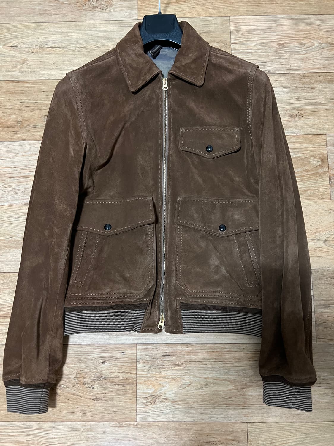 드레익스 A-2 봄버 자켓 토바토 스웨이드 40사이즈 상품이미지2