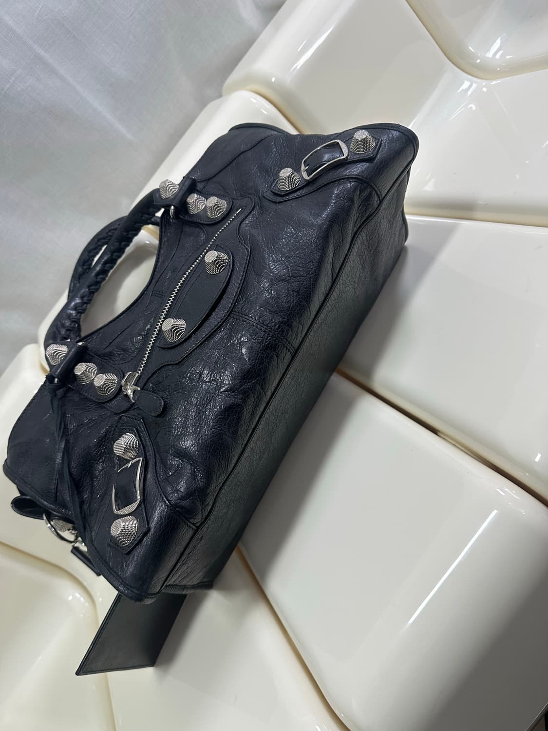 [A 정품] 발렌시아가 자이언트 시티 모터백 파트타임 상품이미지3