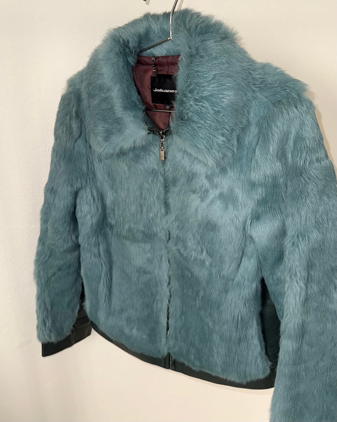 빈티지 래빗퍼 양가죽 자켓 상품이미지4