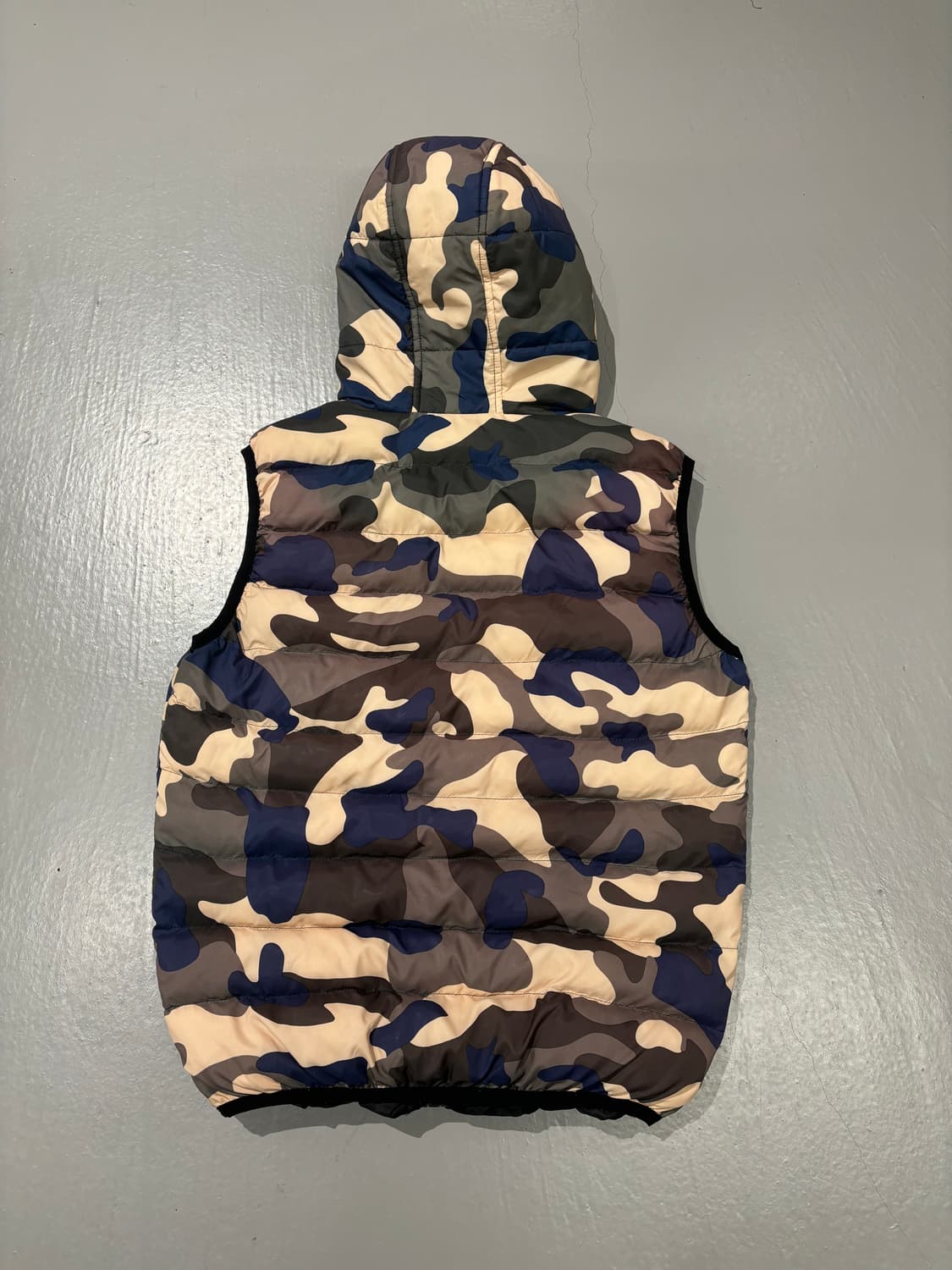 카모플라주 패딩 조끼   상품이미지8