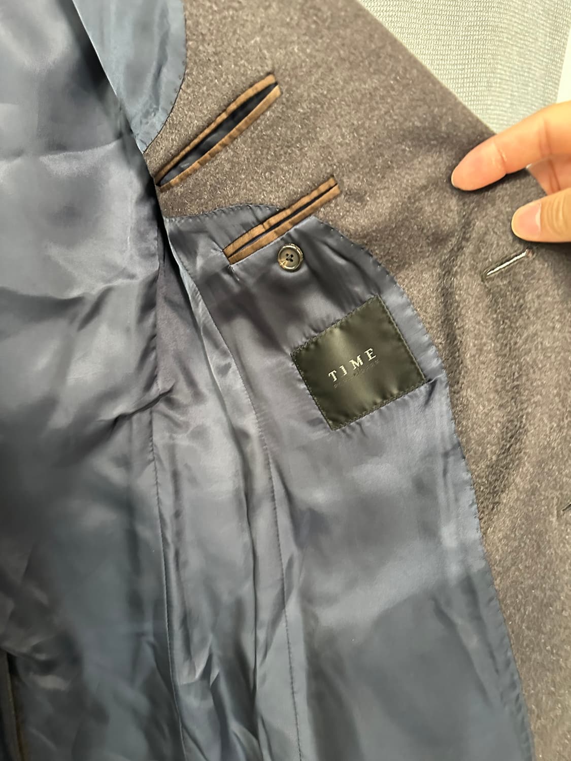 타임 TIME 클래식 캐시미어 코트 상품이미지4