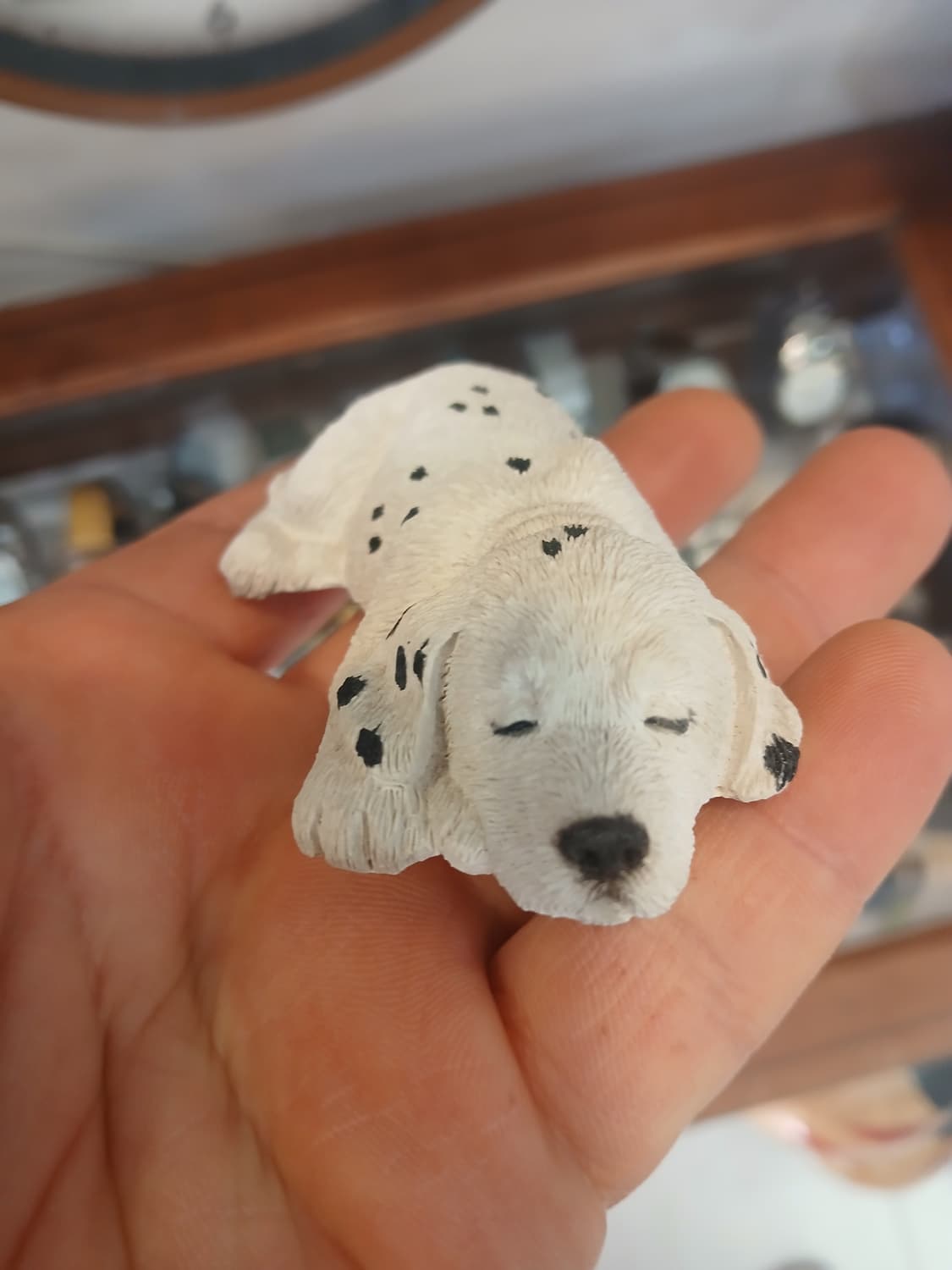미국 빈티지 핸드메이드 강아지 피규어 두개 셋트 상품이미지3