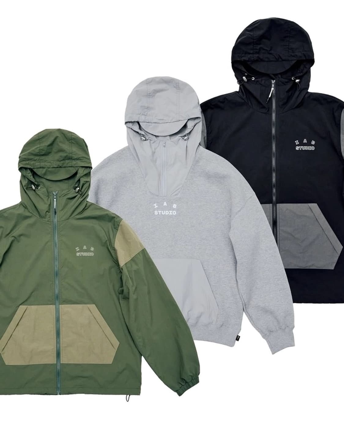 (급처🚨) 아이앱 스튜디오 원드재킷 후드 25fw 상품이미지1