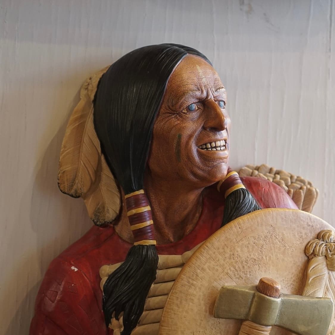 빈티지 네이티브 아메리칸 벽 헤드장식 상품이미지5