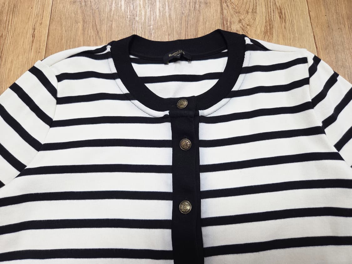 마시모두띠(Massimo Dutti) 스트라이프 코튼가디건 55 상품이미지4