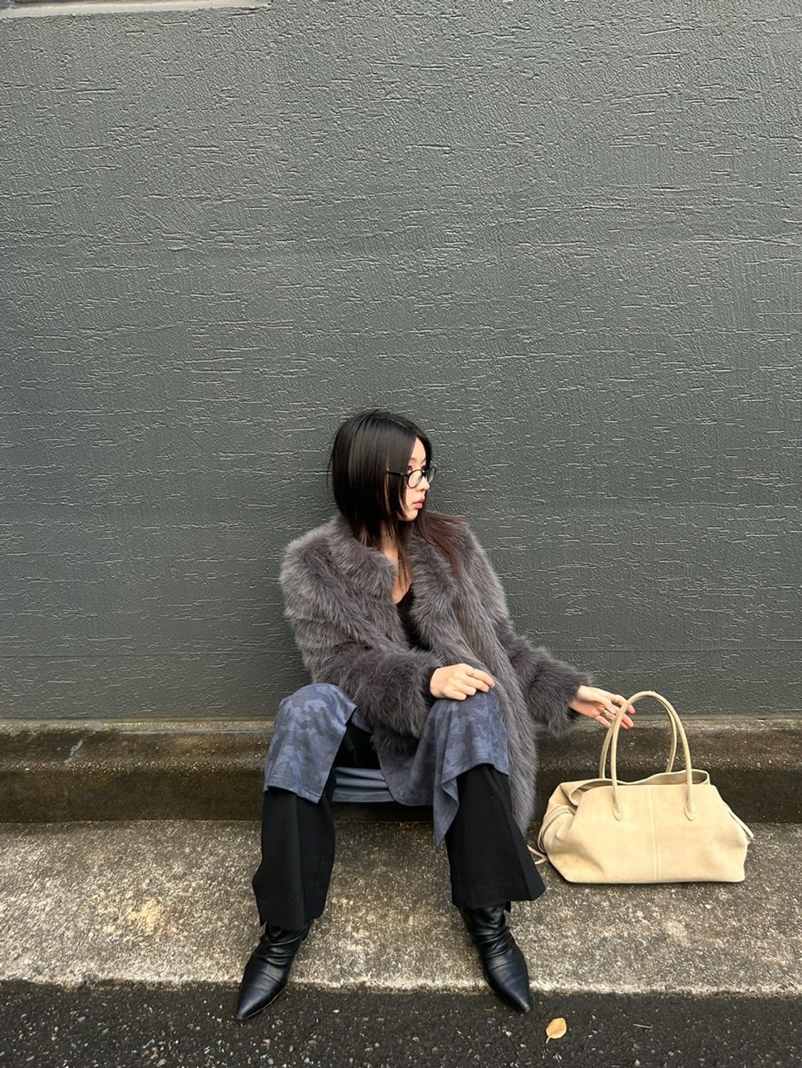 뮤로우 퍼 자켓 상품이미지5