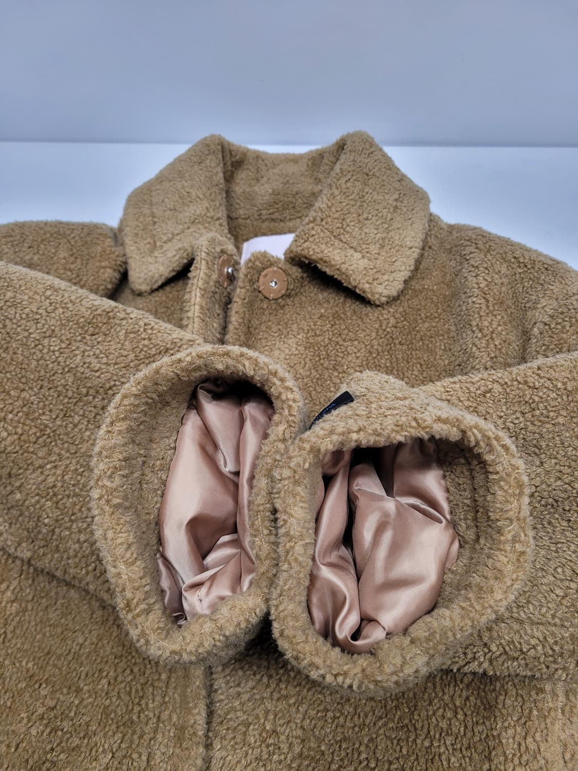 MELBON 멜본 플리스 코트 뽀글이 코트 / 여 FREE 카멜 상품이미지6