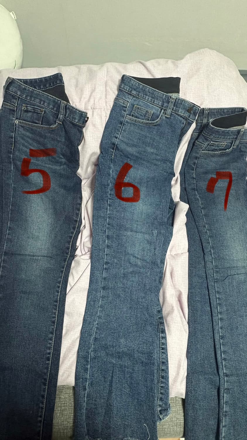 슬림 청바지 (개당 만원) 상품이미지2