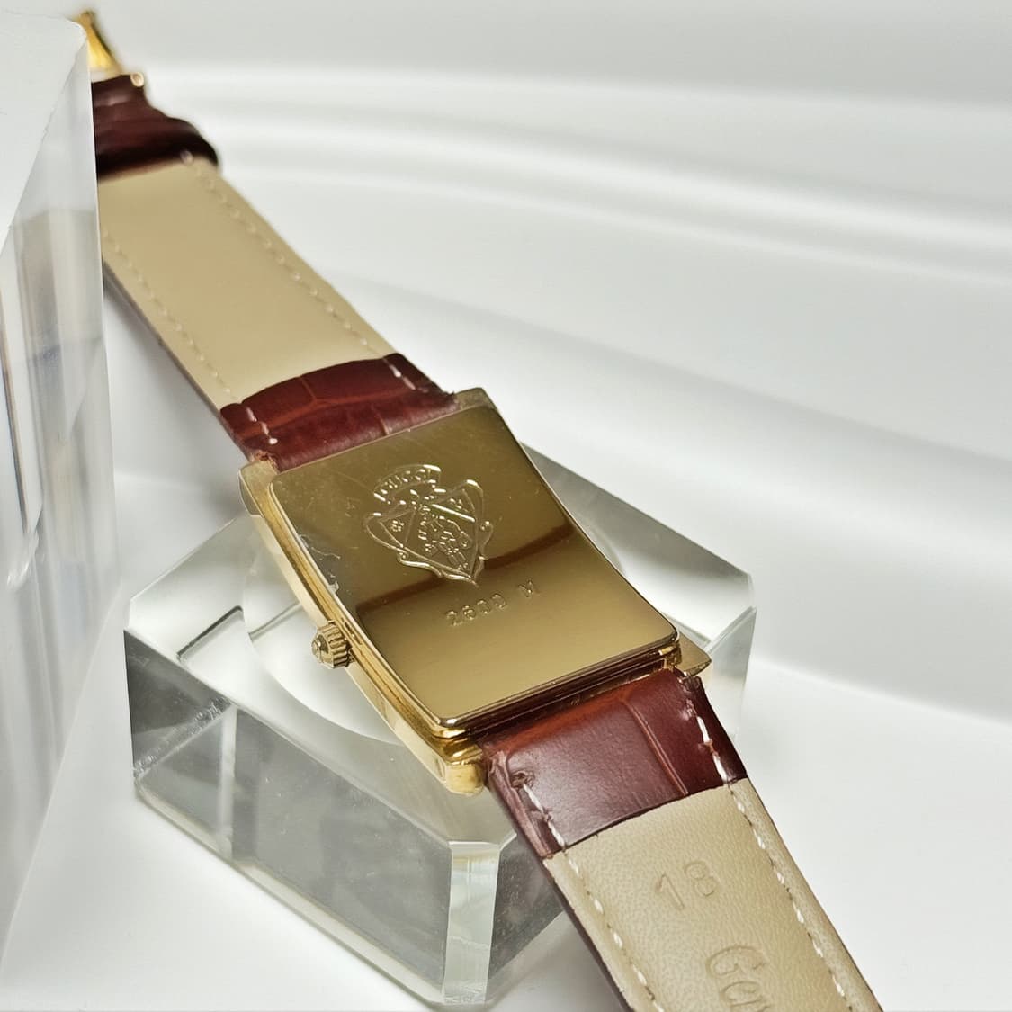 80's90's 구찌 빈티지 스퀘어 탱크 워치 상품이미지8