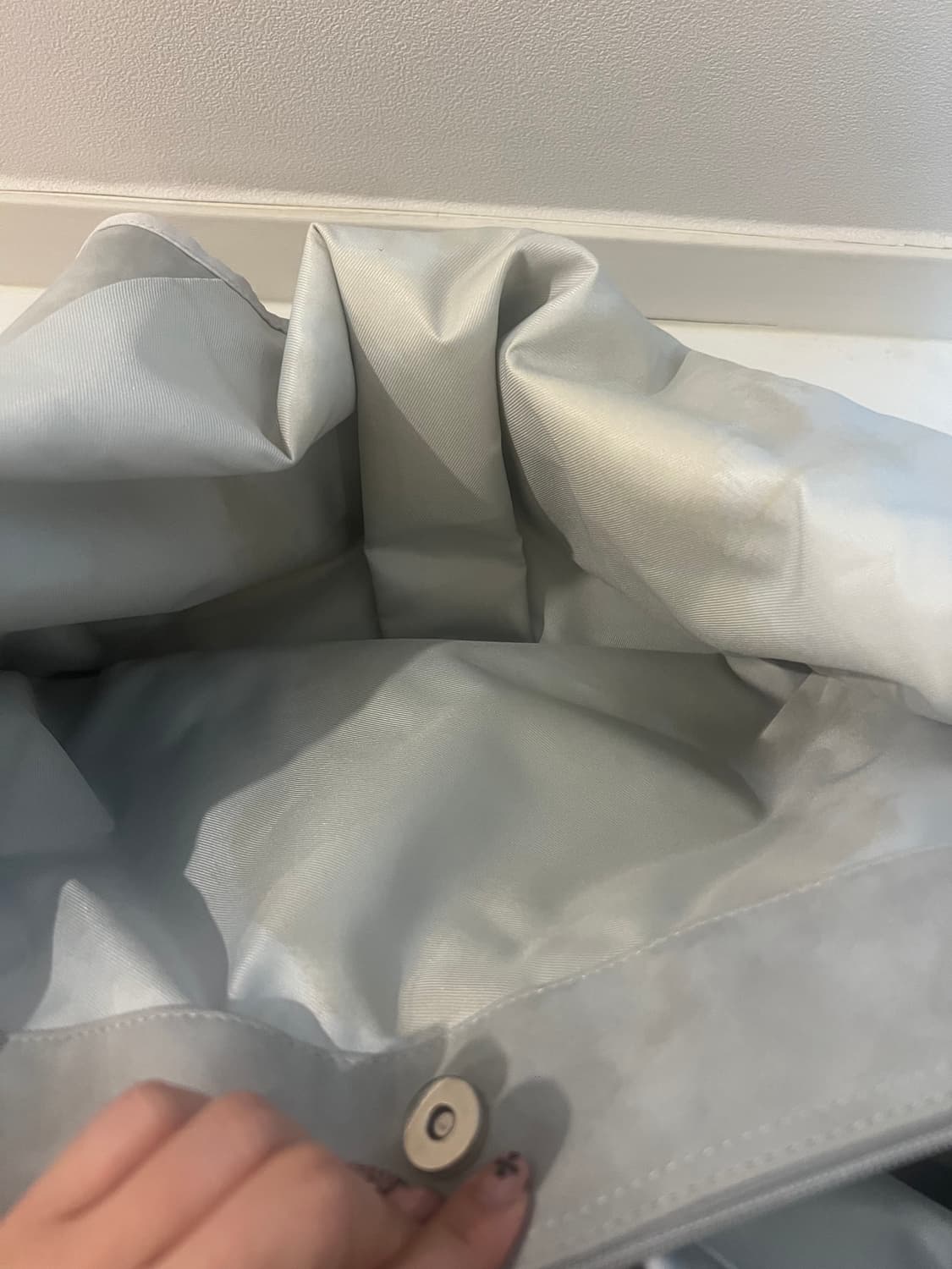 시월107 보우숄더백 누벅그레이 상품이미지8