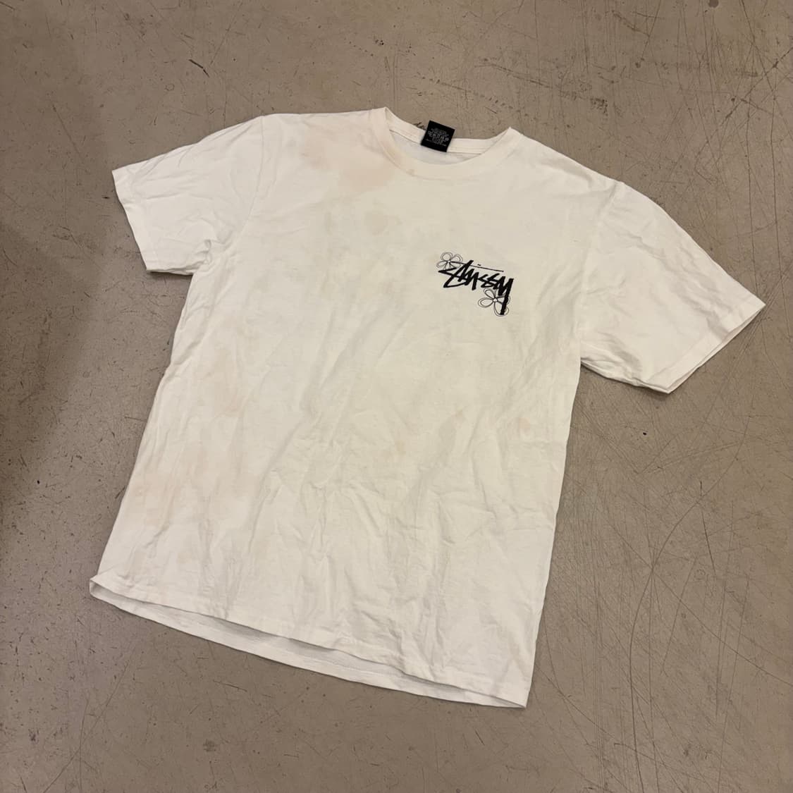 스투시 캘리포니아 라구나 비치 빅로고 반팔티 상품이미지2