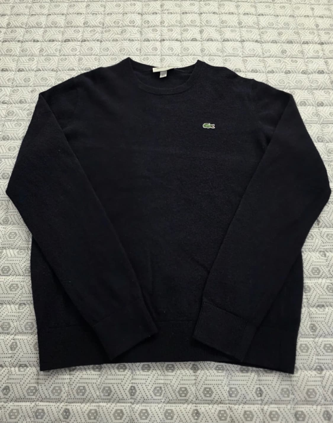 라코스테 남성 울니트 진네이비 100 상품이미지3