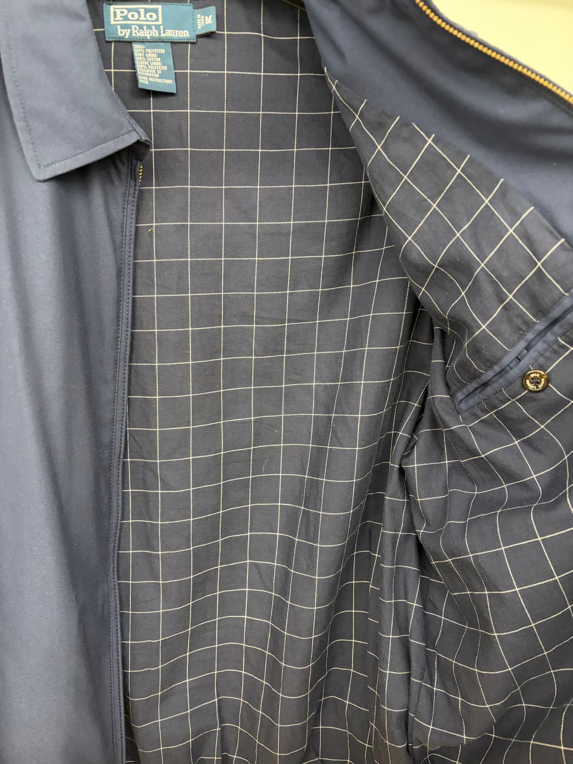 [M] 폴로 랄프로렌 네이비 블루종 자켓 상품이미지4