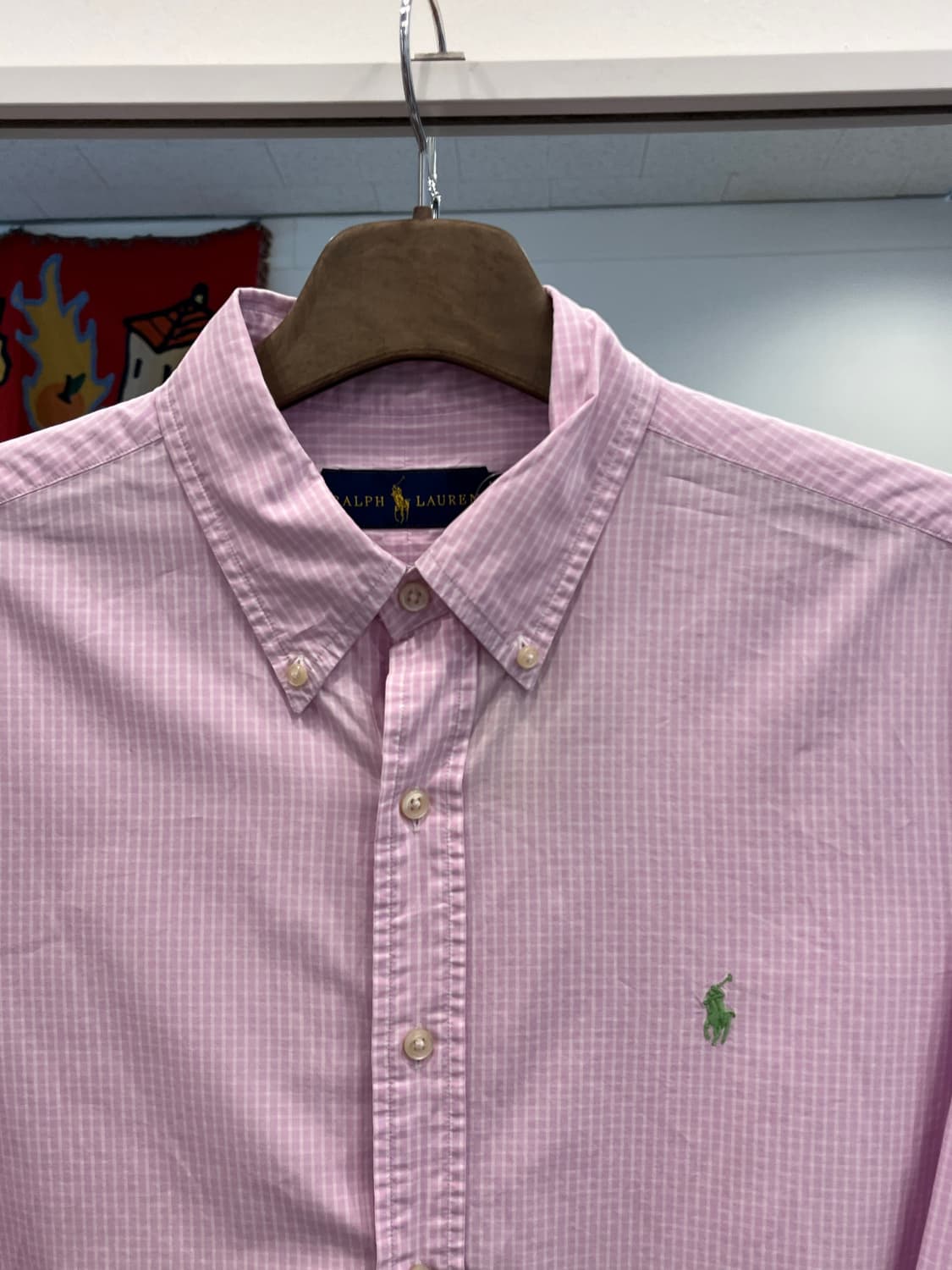 Polo ralph lauren 폴로 랄프로렌 깅엄 체크 셔츠 상품이미지3
