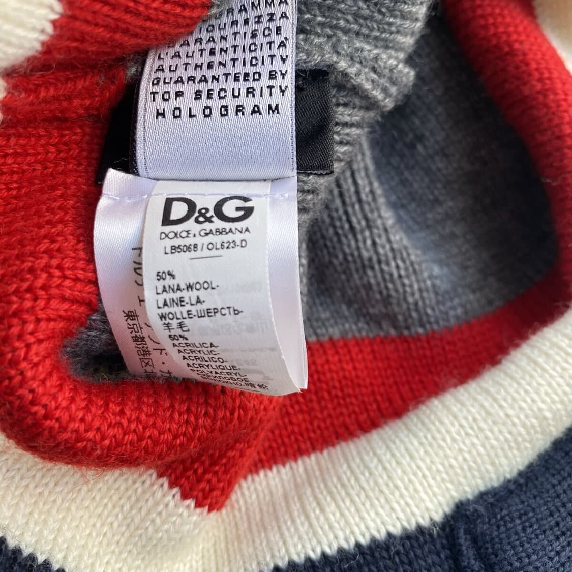 2000s 돌체앤가바나 니트캡 상품이미지4