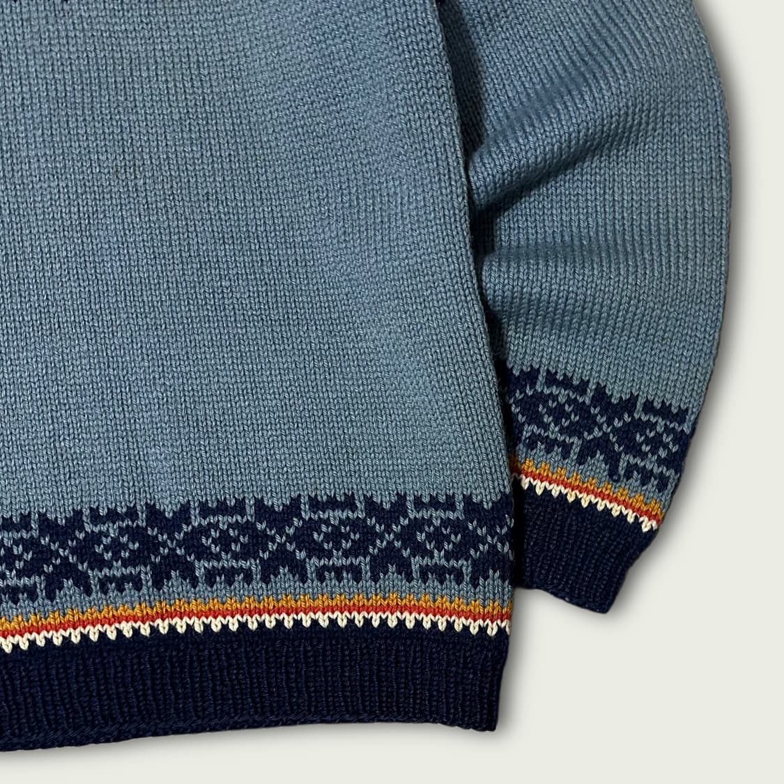 빈티지 노르웨이 페어아일 니트 상품이미지2