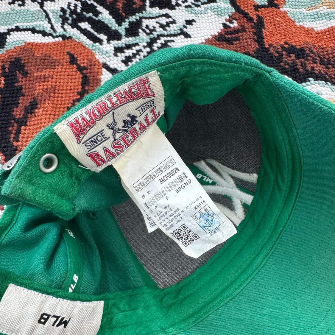 MLB 뉴욕 양키즈 그린 볼캡 상품이미지8