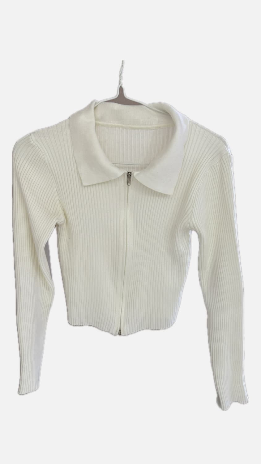 보세 니트집업 상품이미지1