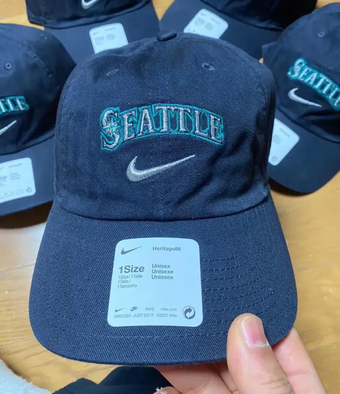 (새상품)나이키헤리티지86 MLB 시애틀매리너스 상품이미지2
