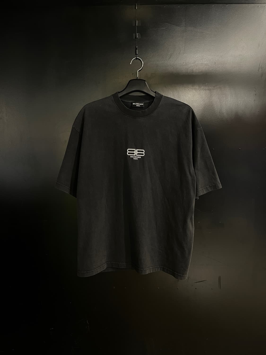 발렌시아가 BB 로고 반팔티 상품이미지1