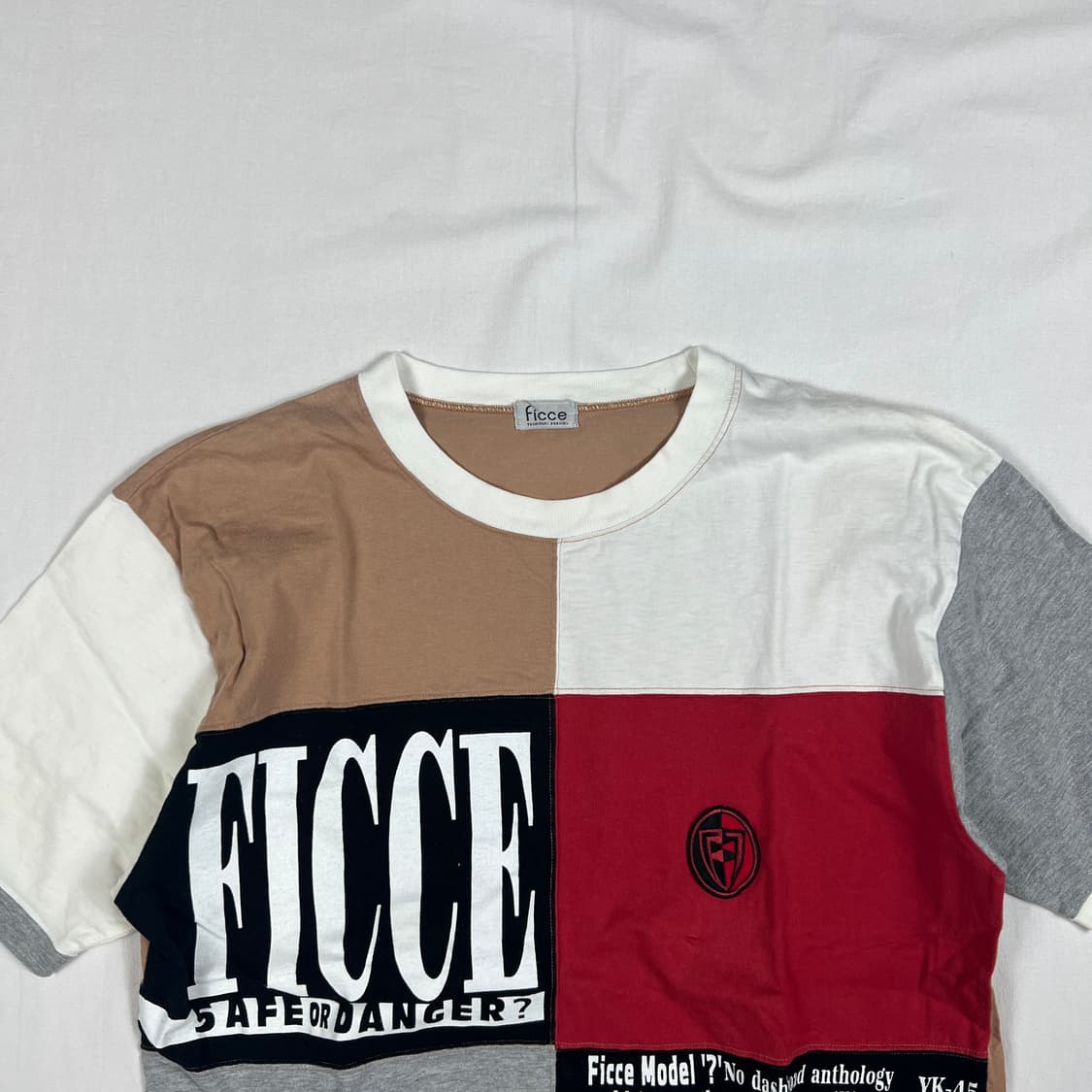 90’s 97년도 ficce 요시유키코니시 반팔티 상품이미지2