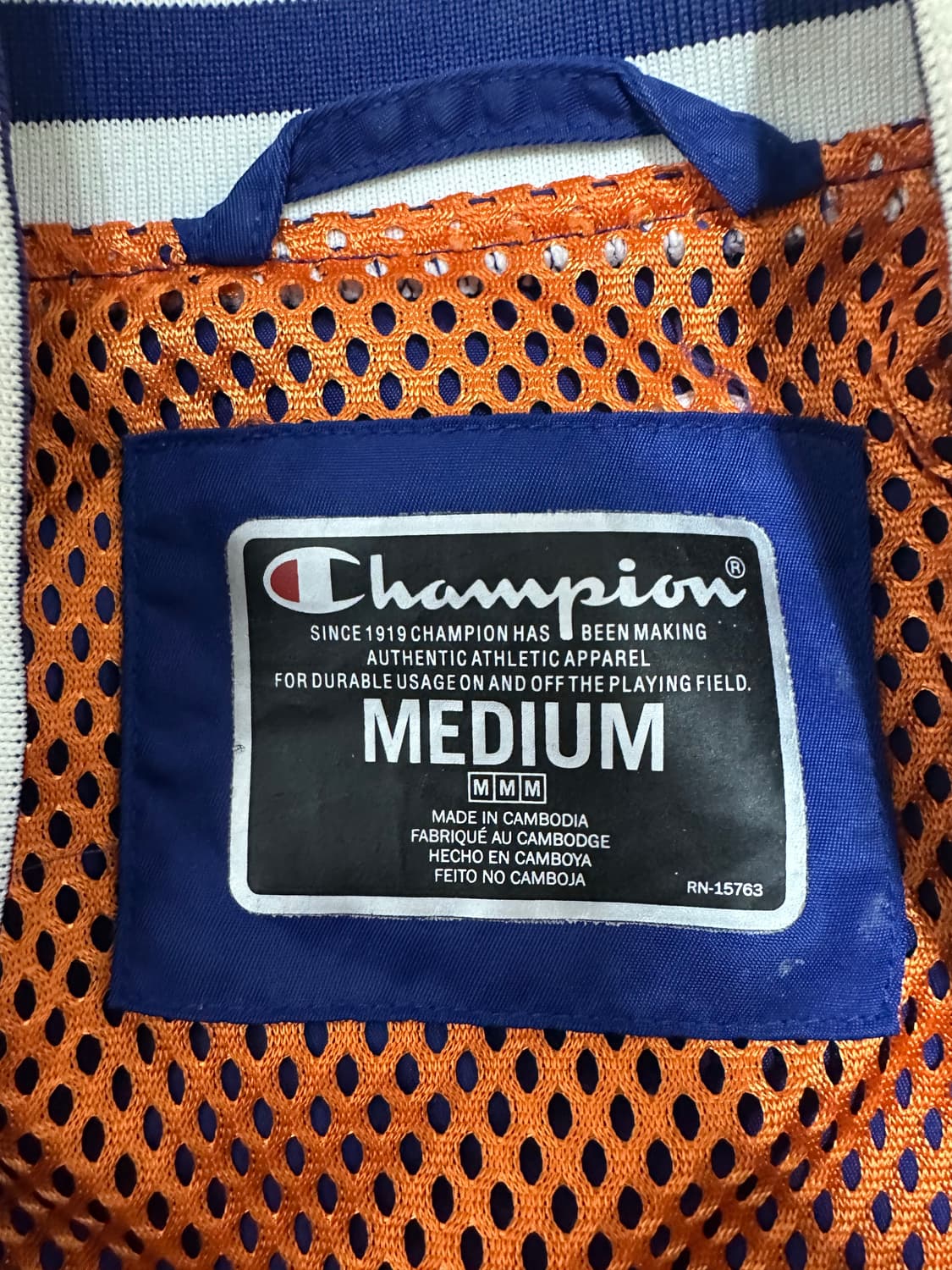 챔피온 빅로고 바시티 자켓 상품이미지6