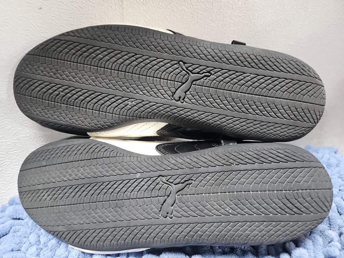 푸마x블랙핑크 로제 스피드캣 PRM 블랙 웜 화이트 235 상품이미지8