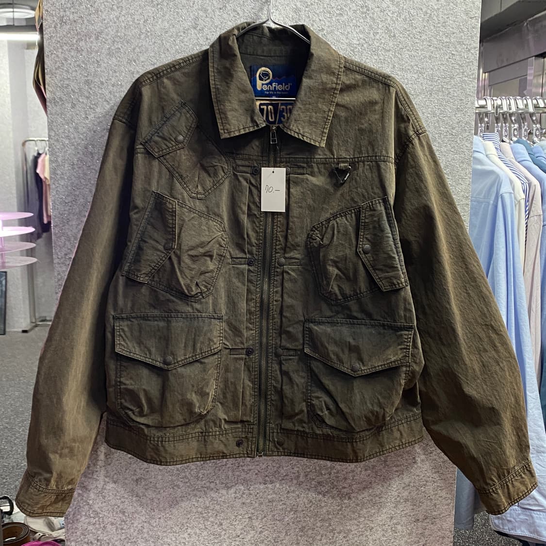 펜필드 멀티포켓 카키 워크자켓 B3470 상품이미지2