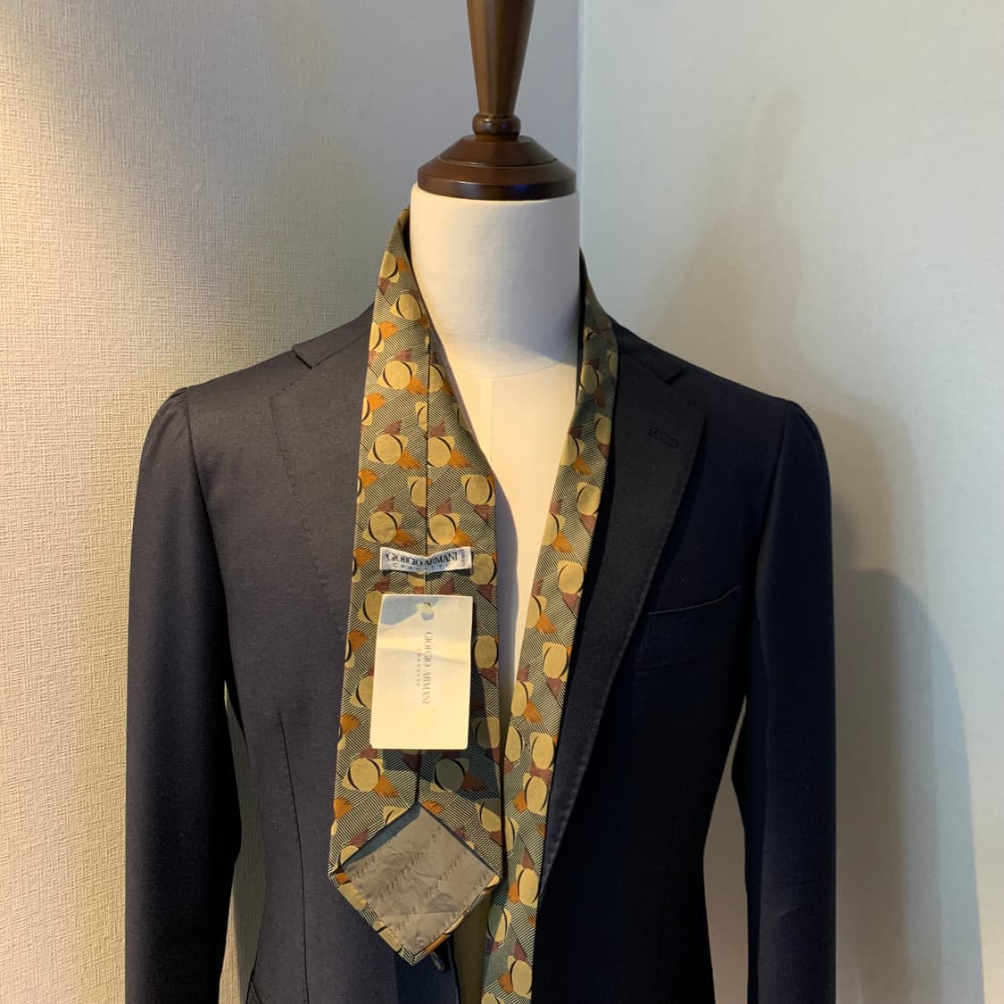 조르지오 아르마니 택 달린 미사용품 명품넥타이 100실크 A+ 9.5cm 상품이미지1
