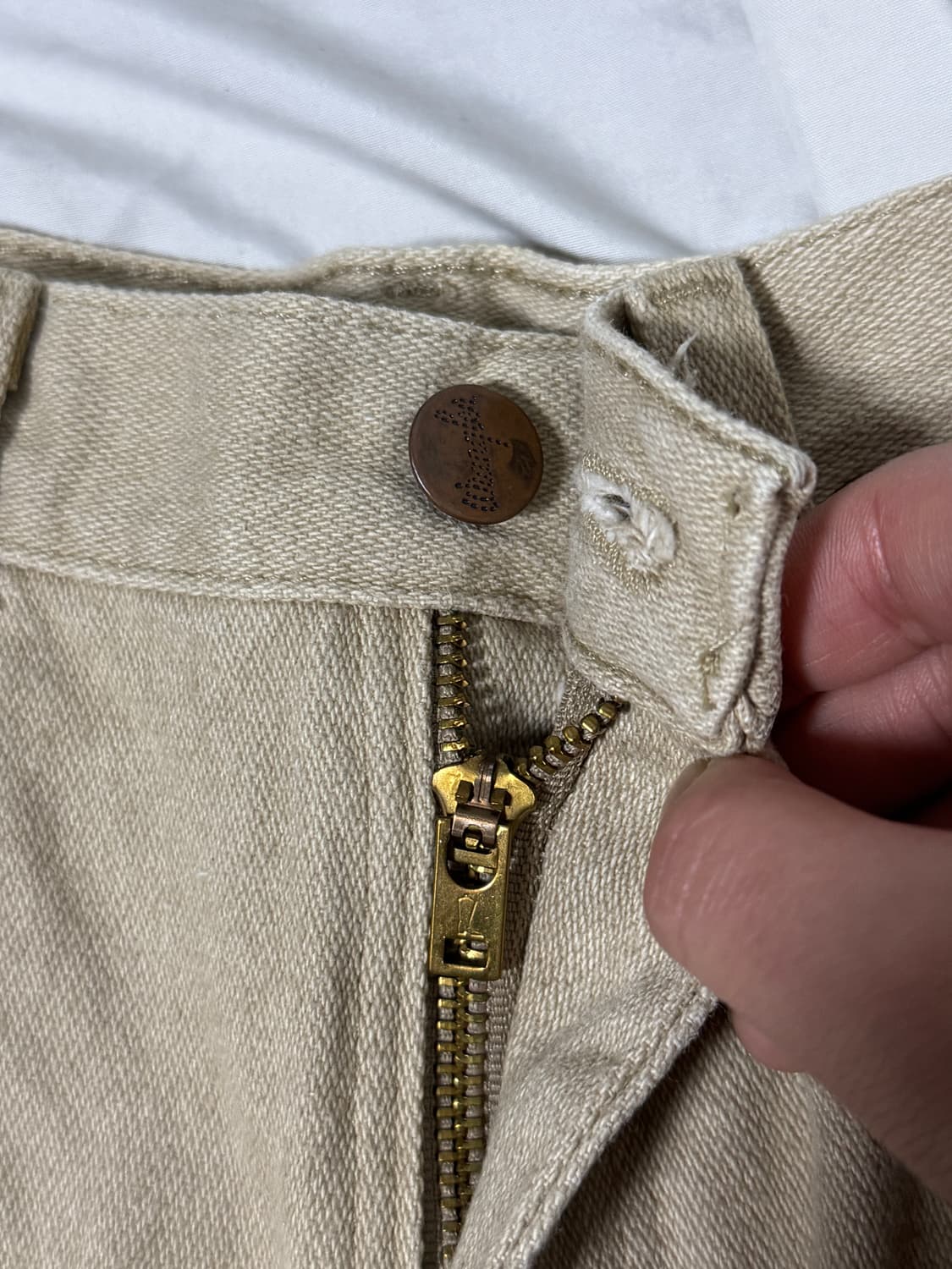 90s 랭글러 카우보이컷 슬림핏 데님팬츠 936tan 상품이미지4