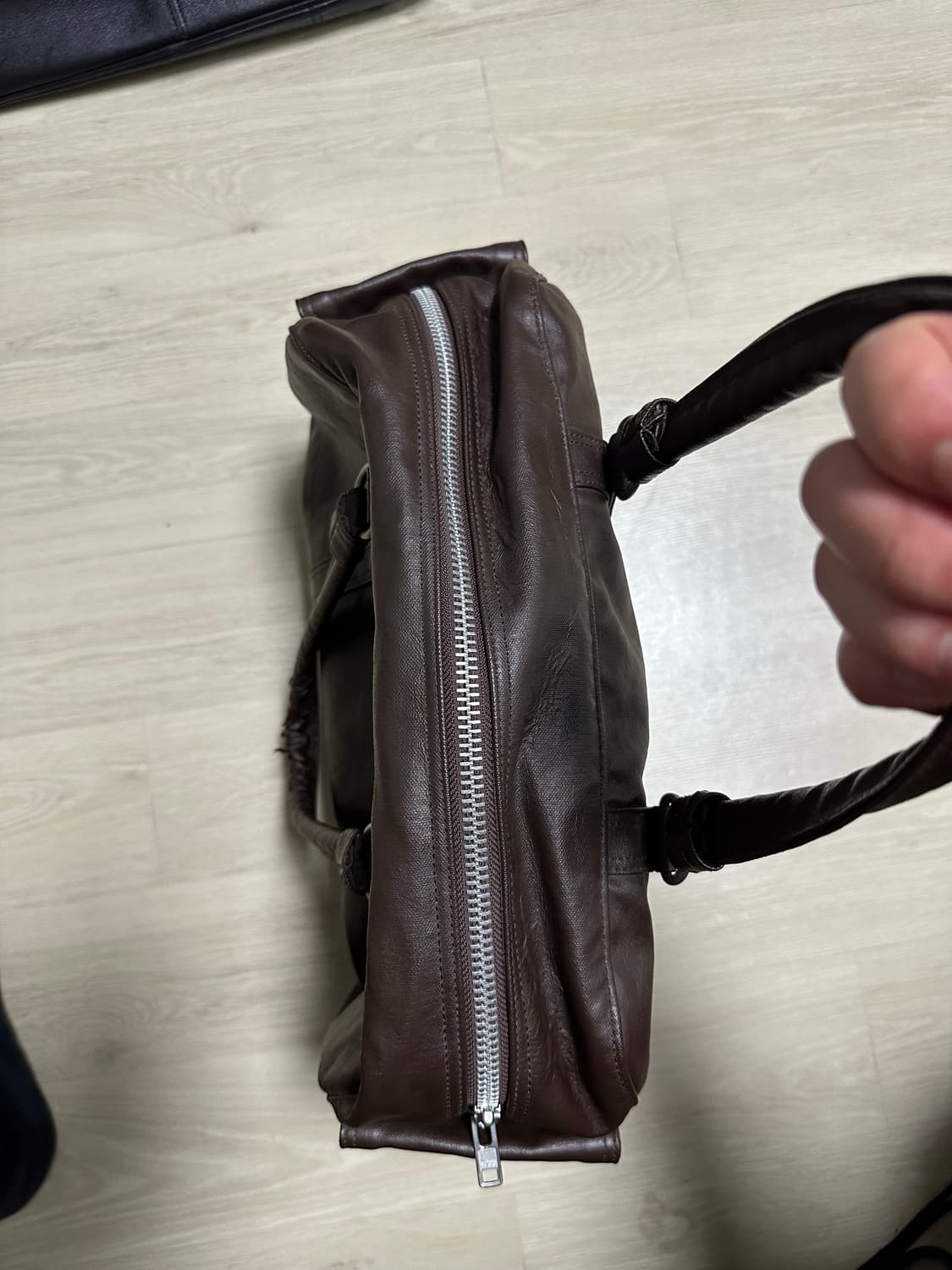 PORTER 요시다 포터 프리스타일 더플백 보스턴백 L 다크 브라운 상품이미지7