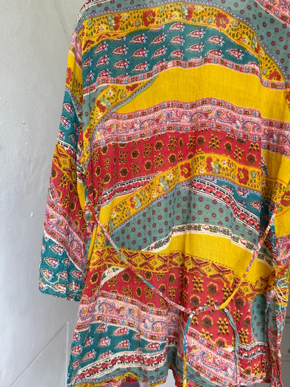 거즈코튼 100% 모리걸 자수 스팽글 블라우스 상품이미지6