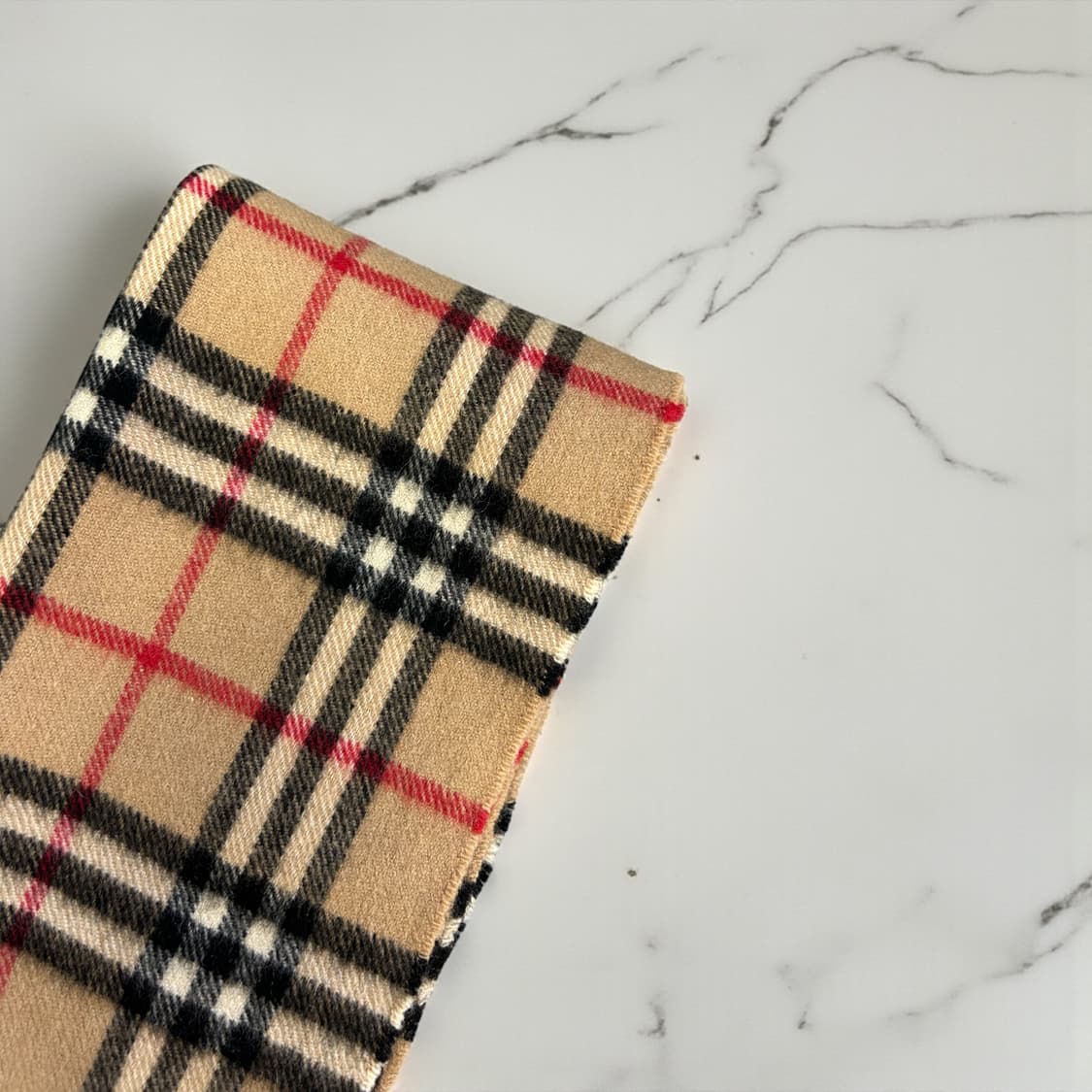 버버리 노바체크 캐시미어X램스울 머플러 상품이미지6