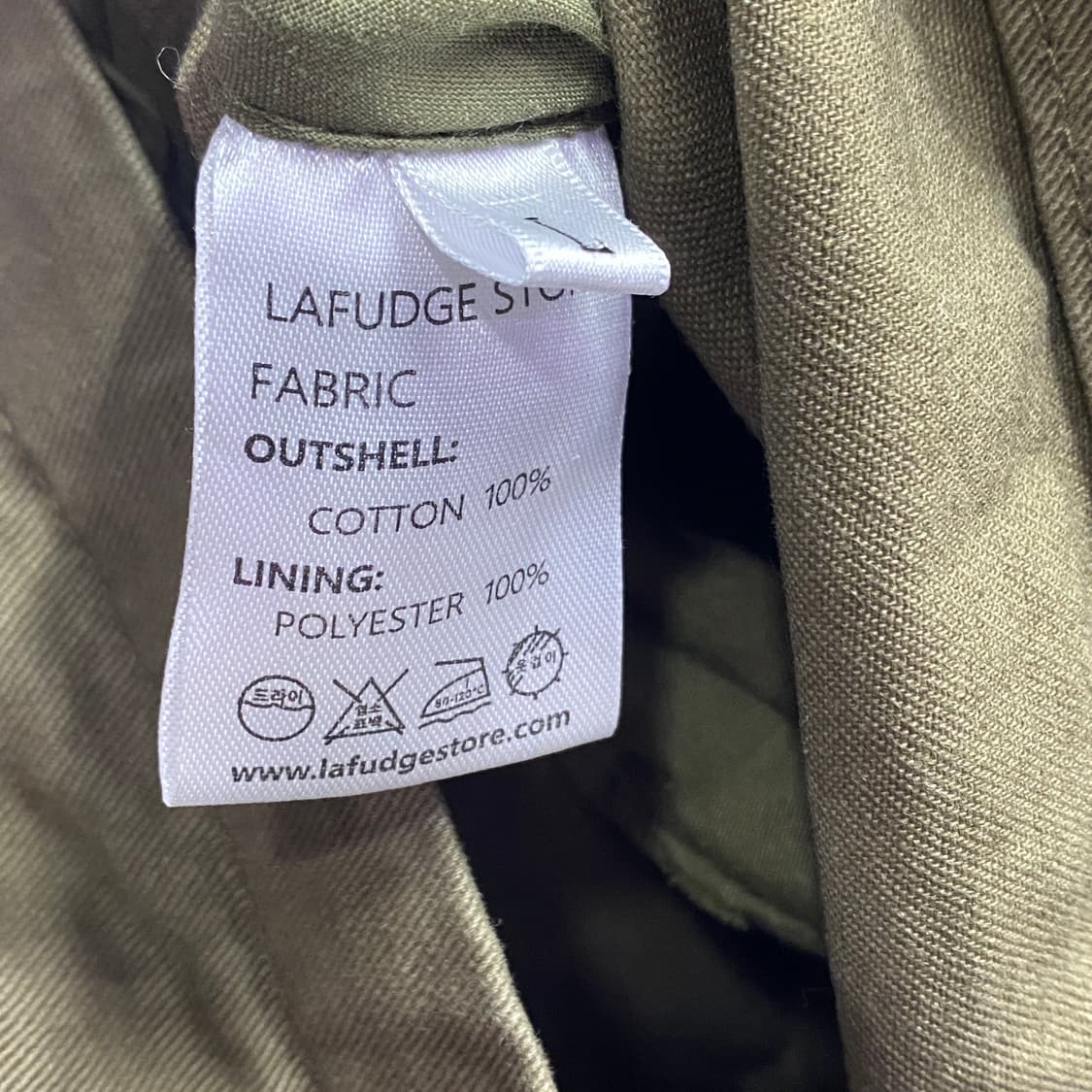 라퍼지스토어 카키 피쉬테일 B3914 상품이미지3