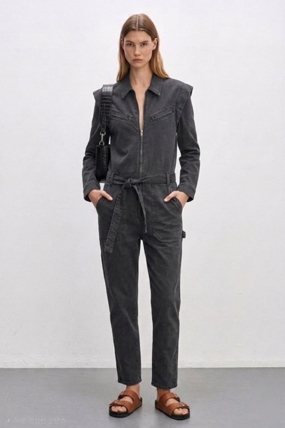 IRO 이로 데님 점프수트 34사이즈(44사이즈) 상품이미지1