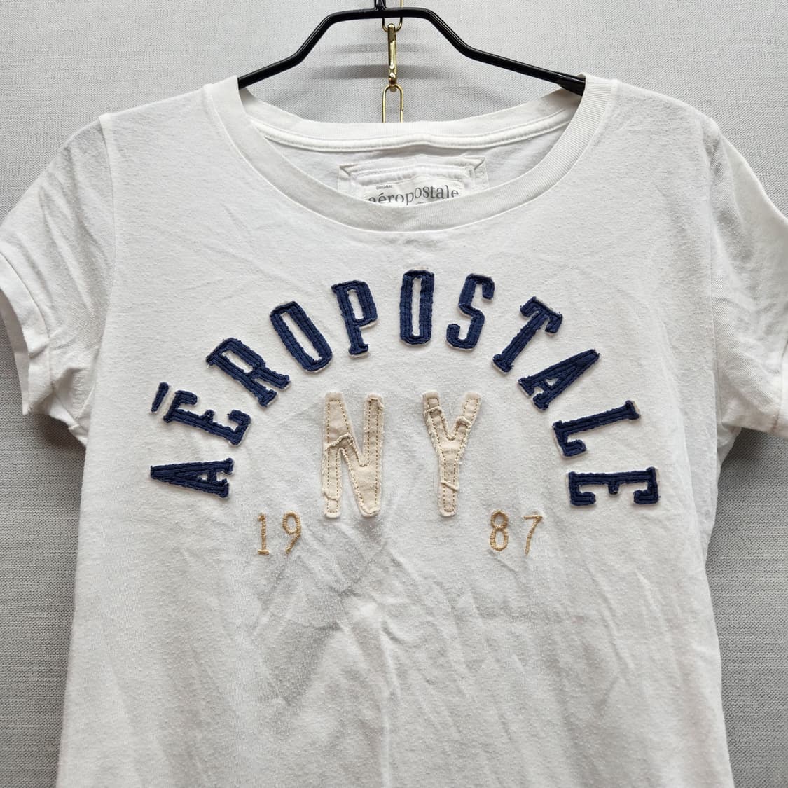에어로포스테일 Y2K 빅로고 반팔티 M(XS~S) 상품이미지2