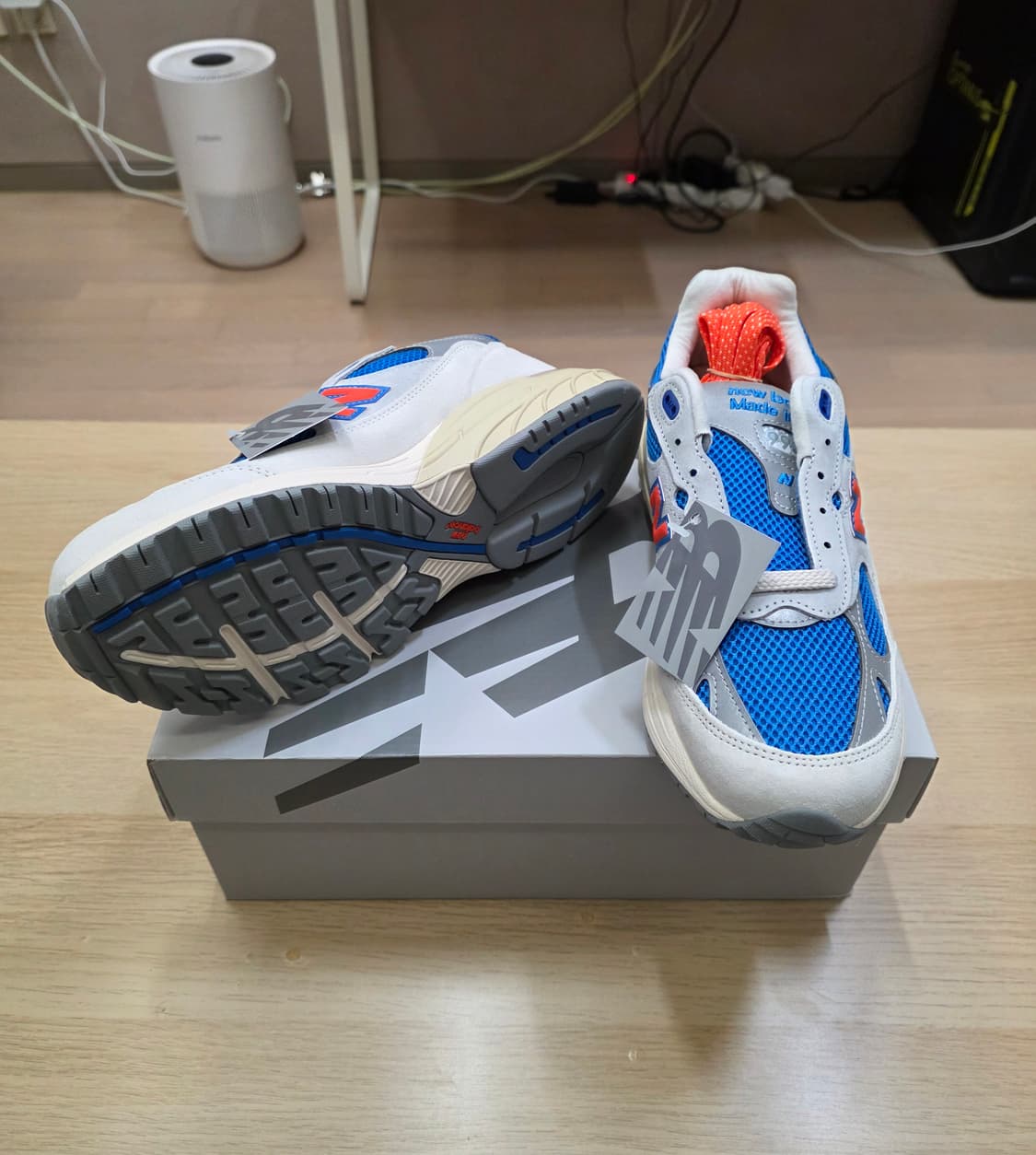 [새제품,265]뉴발란스 키스 메디슨스퀘어 993 그레이매터 상품이미지9