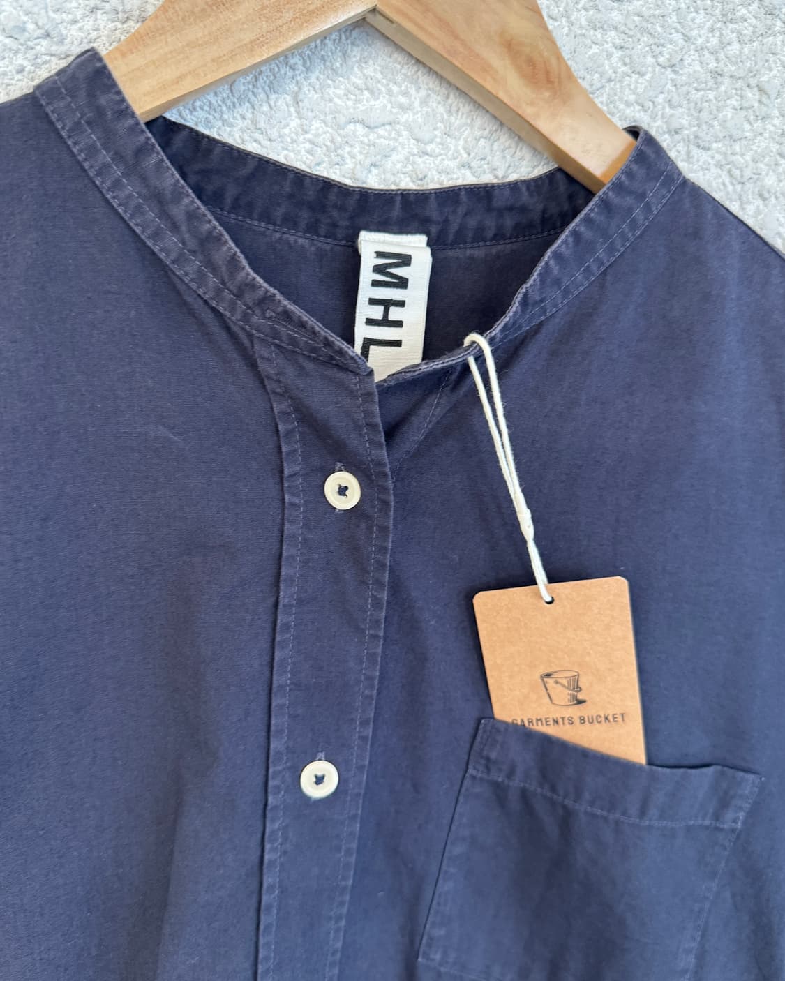 MHL 헨리넥 셔츠 상품이미지2