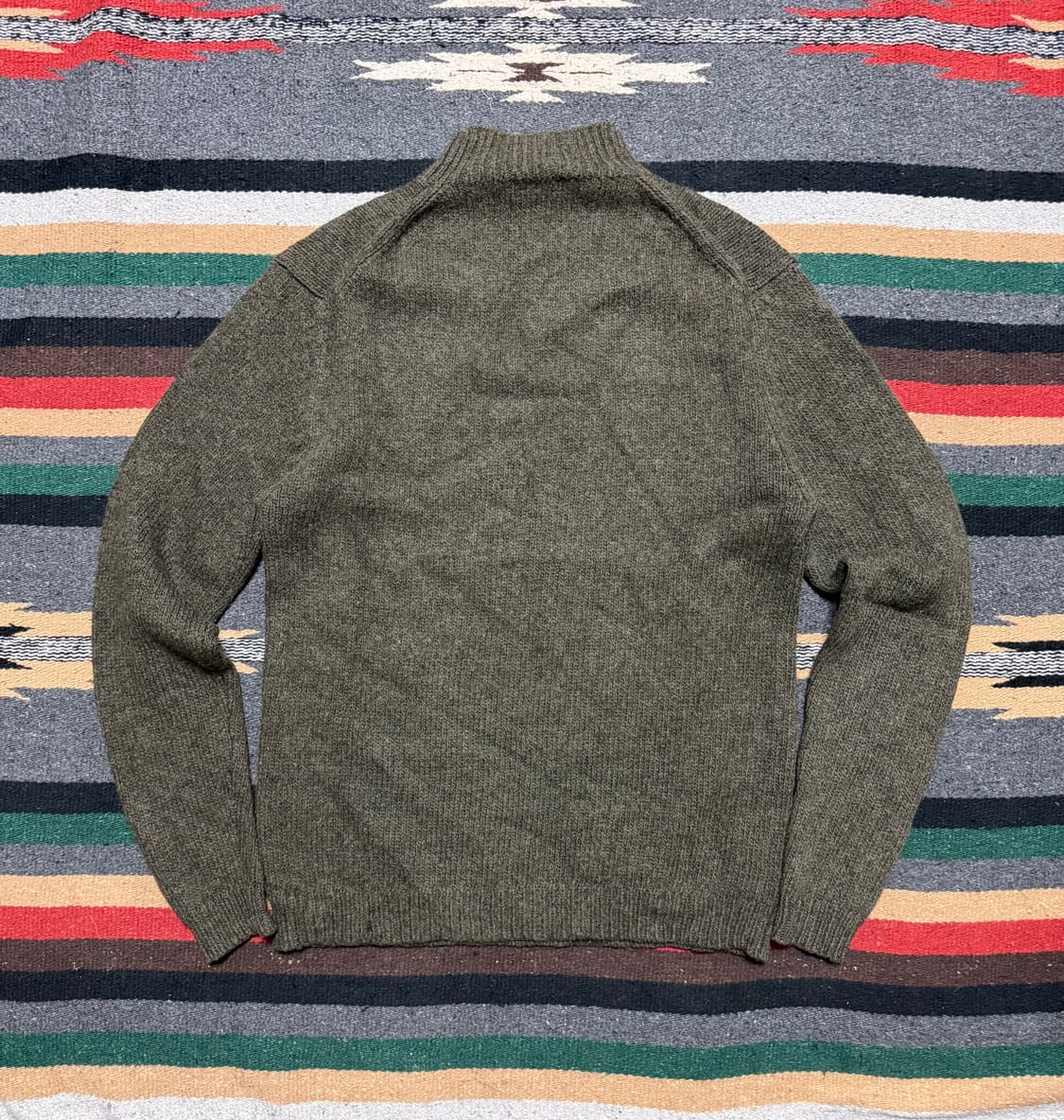 00‘s polo jeans high neck wool knit  상품이미지5