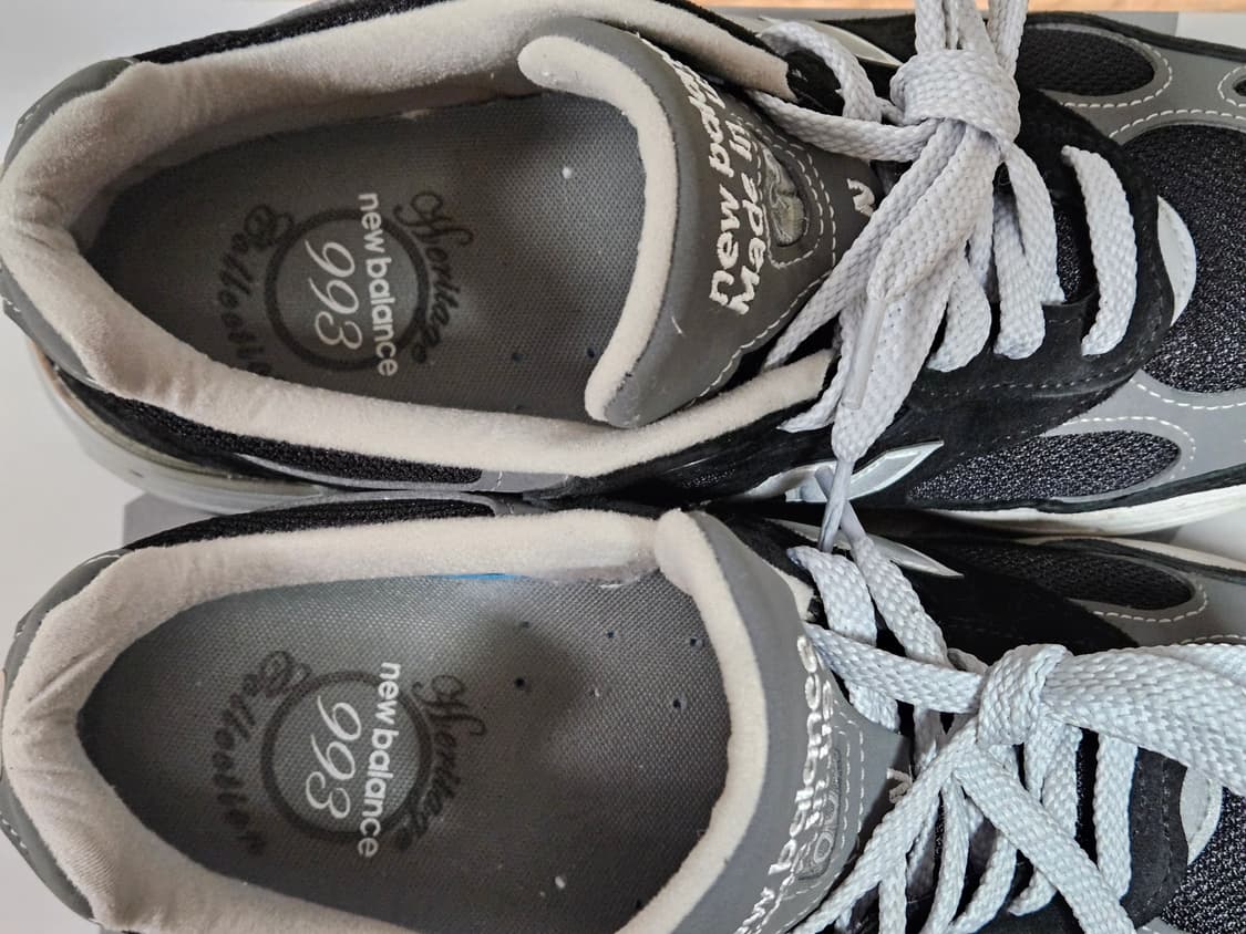 [280] 뉴발란스 993 블랙 그레이 상품이미지6