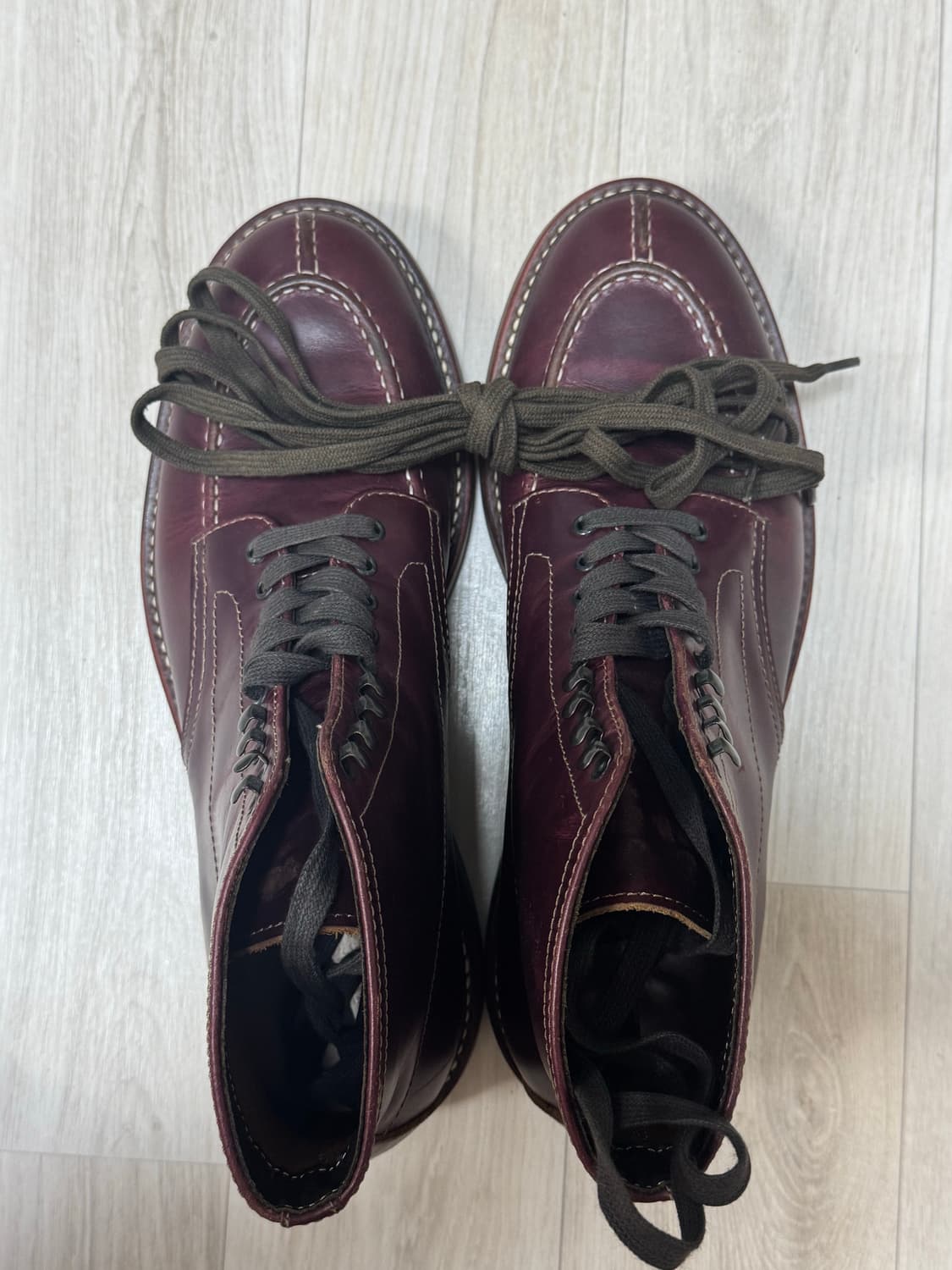 [Ticktock] 틱톡 탱커부츠 버건디 티코어 상품이미지9