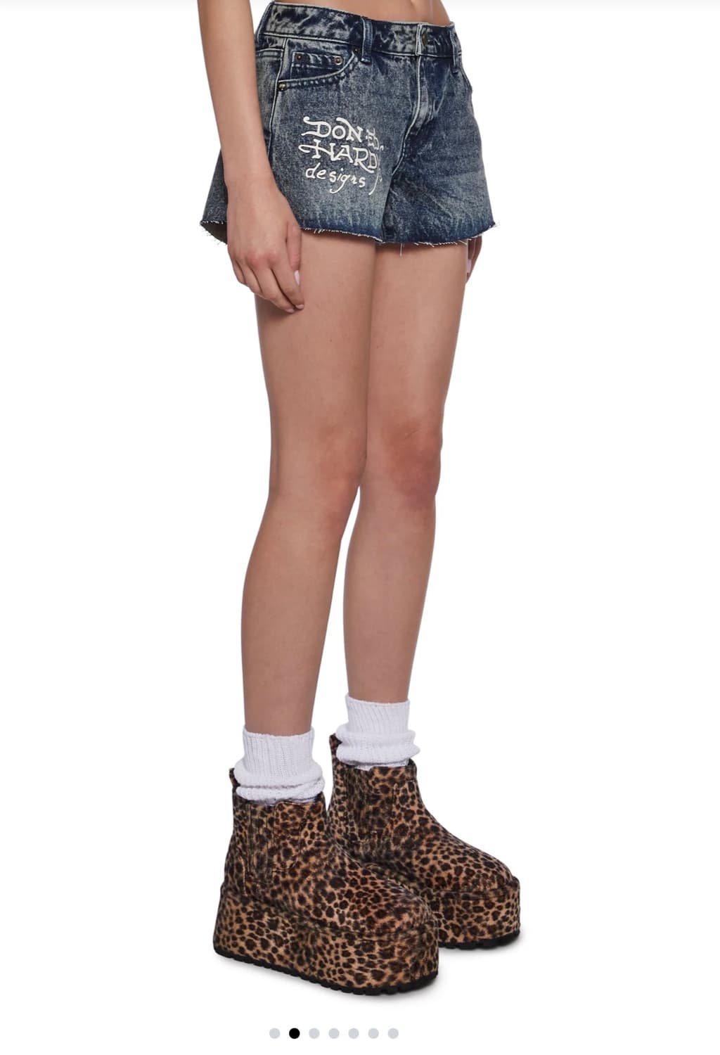 Dollskill 레오파트 플랫폼 부츠 상품이미지3