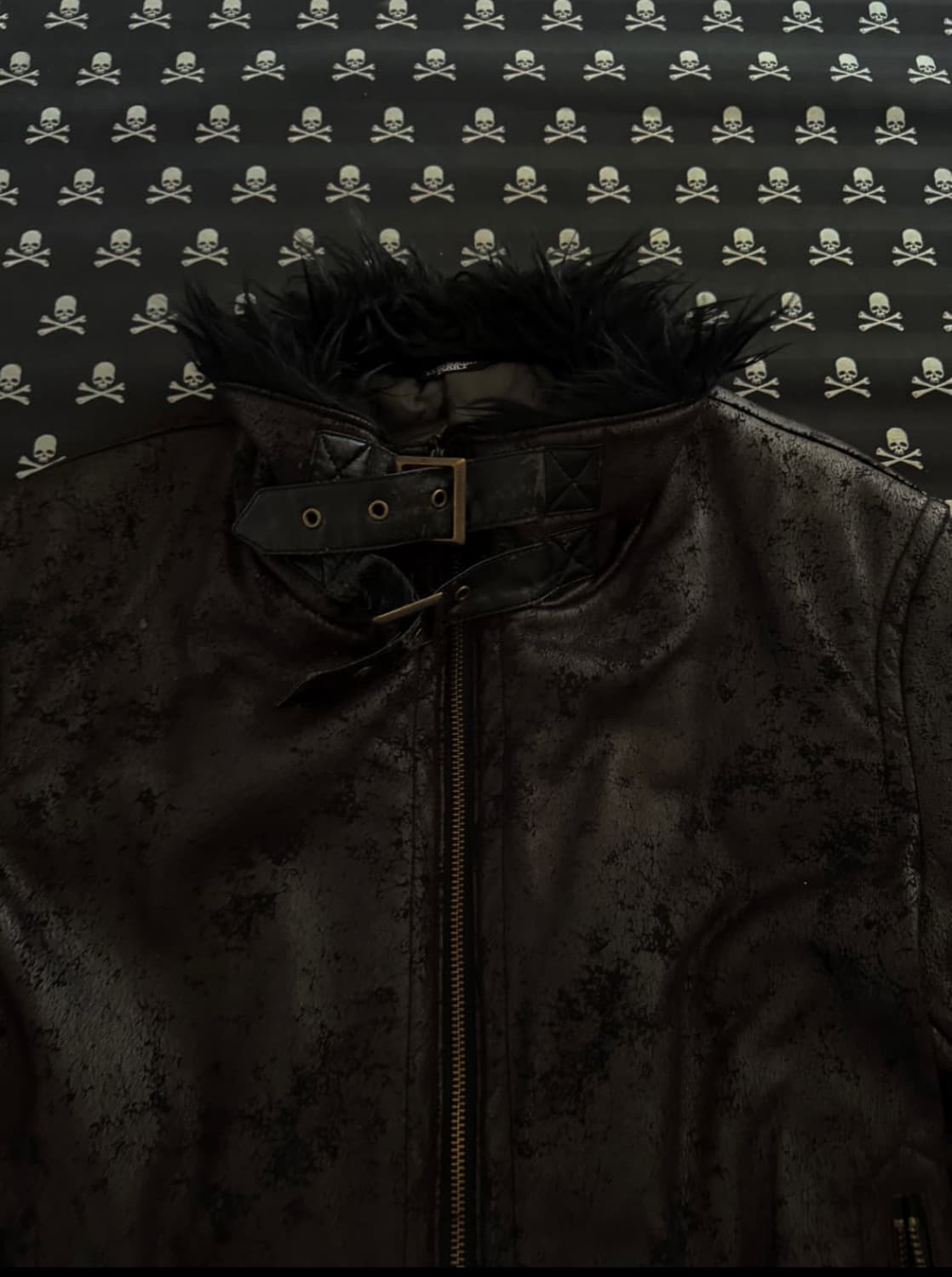 토네이도 마트 아카이브 퍼 레더자켓 상품이미지5