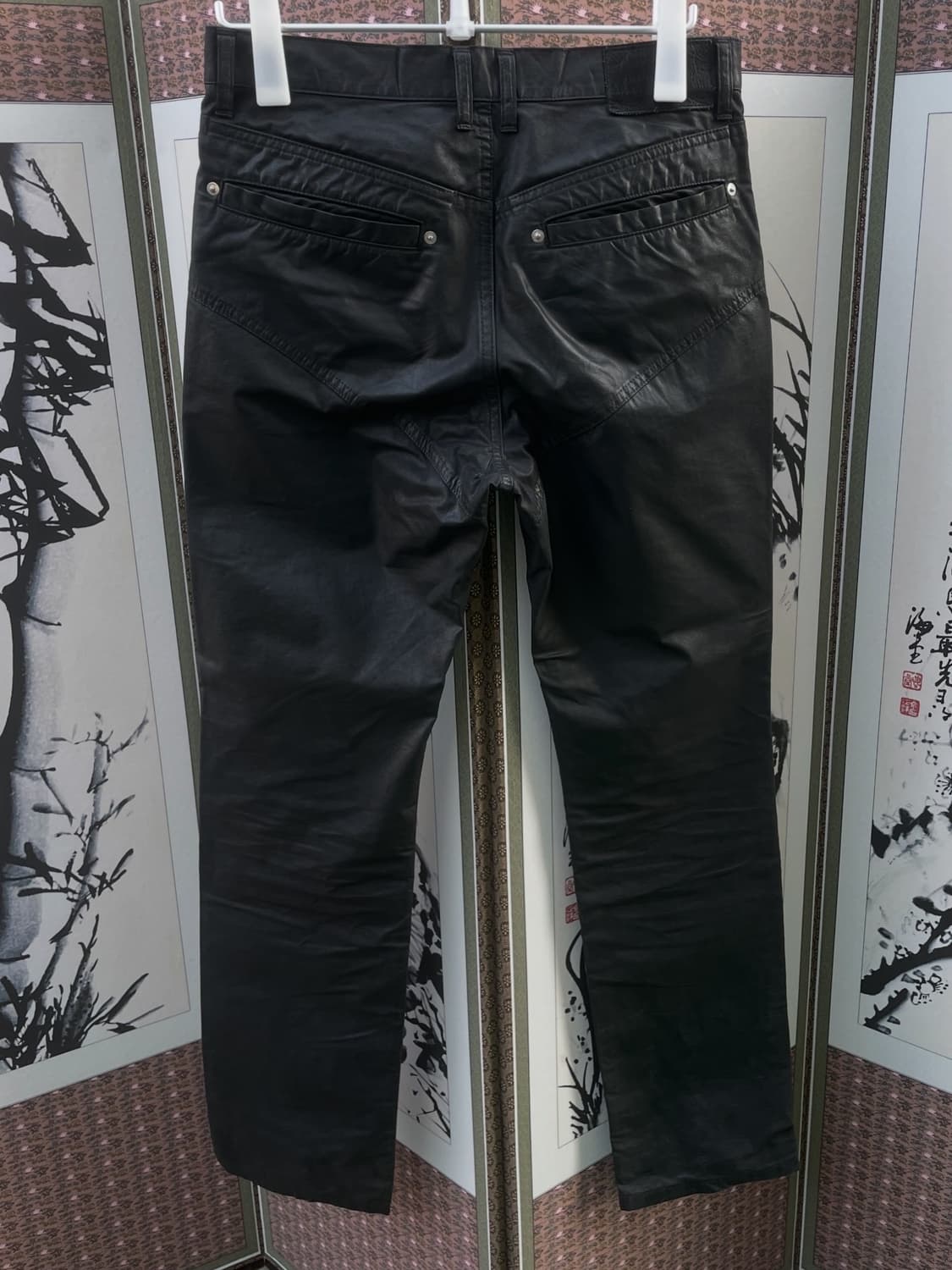 John lawrence sullivancow leather pants 상품이미지2